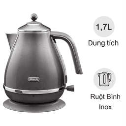 Bình đun siêu tốc 1.7 lít Delonghi KBOT2001.GY