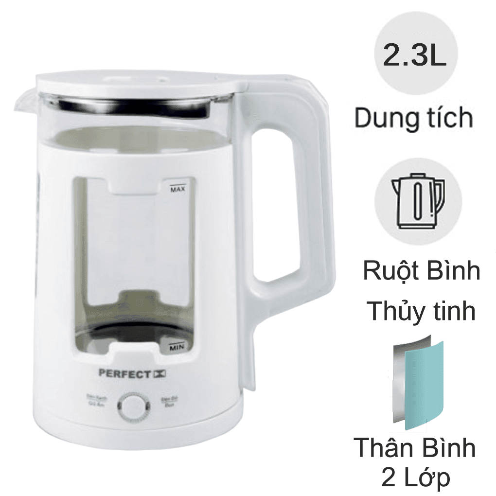 Ấm Đun Nước Giữ Nhiệt Perfect PF-BD68