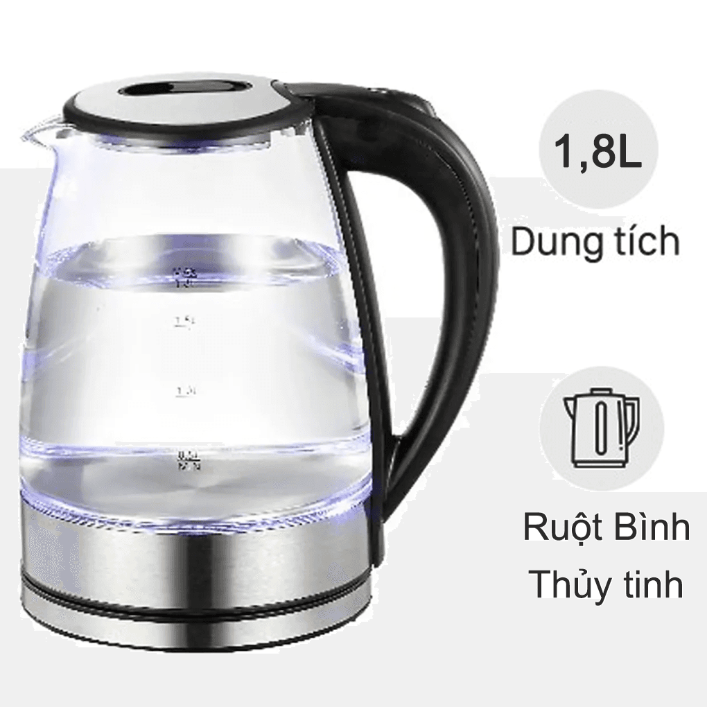 Bình đun siêu tốc 1.8 lít Perfect PF-IN19