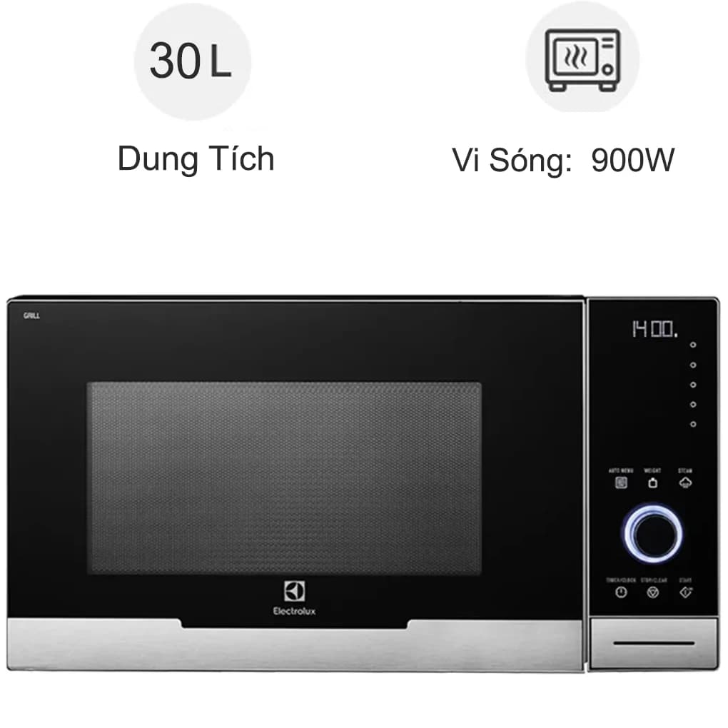 Ảnh Lò Vi Sóng Electrolux EMS3085X 30 Lít