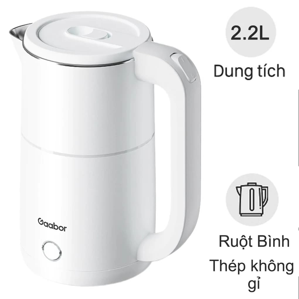 Ảnh Ấm Điện Đun Nước Gaabor EK20M-WH02A