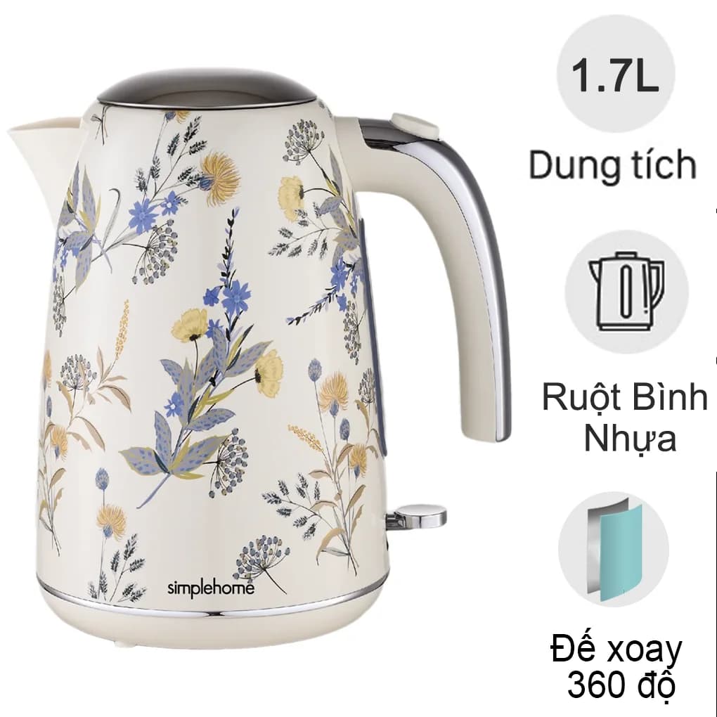 Ảnh Bình Đun Siêu Tốc Simplehome K584PN 1.7 Lít