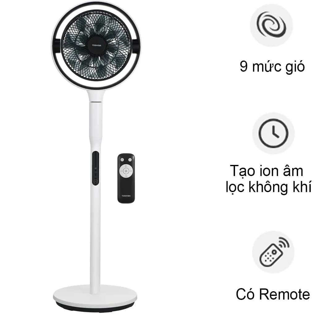 Ảnh Quạt Đứng Toshiba F-DSC80XVN(W)