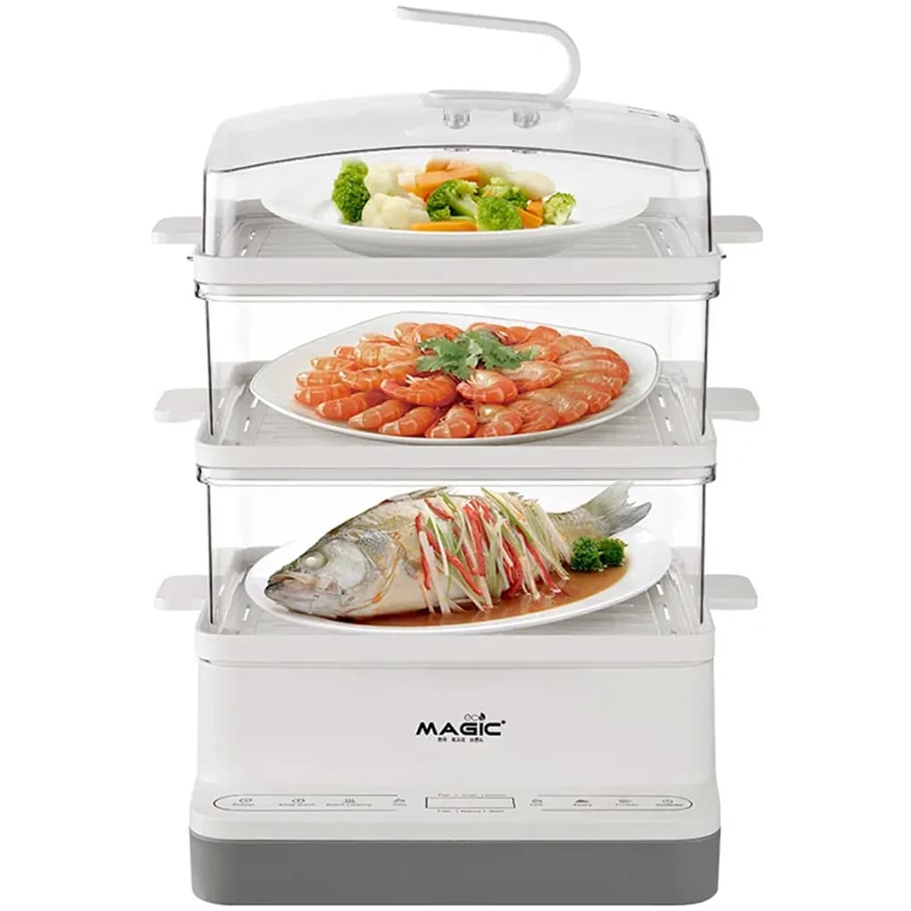 Ảnh Nồi Hấp 3 Tầng Magic Eco AC-280 18 Lít