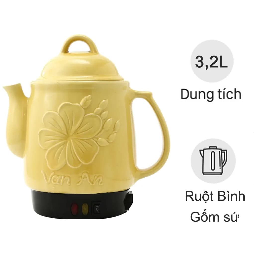Ảnh Siêu sắc thuốc 3.2 lít Vạn An VA 58-HM