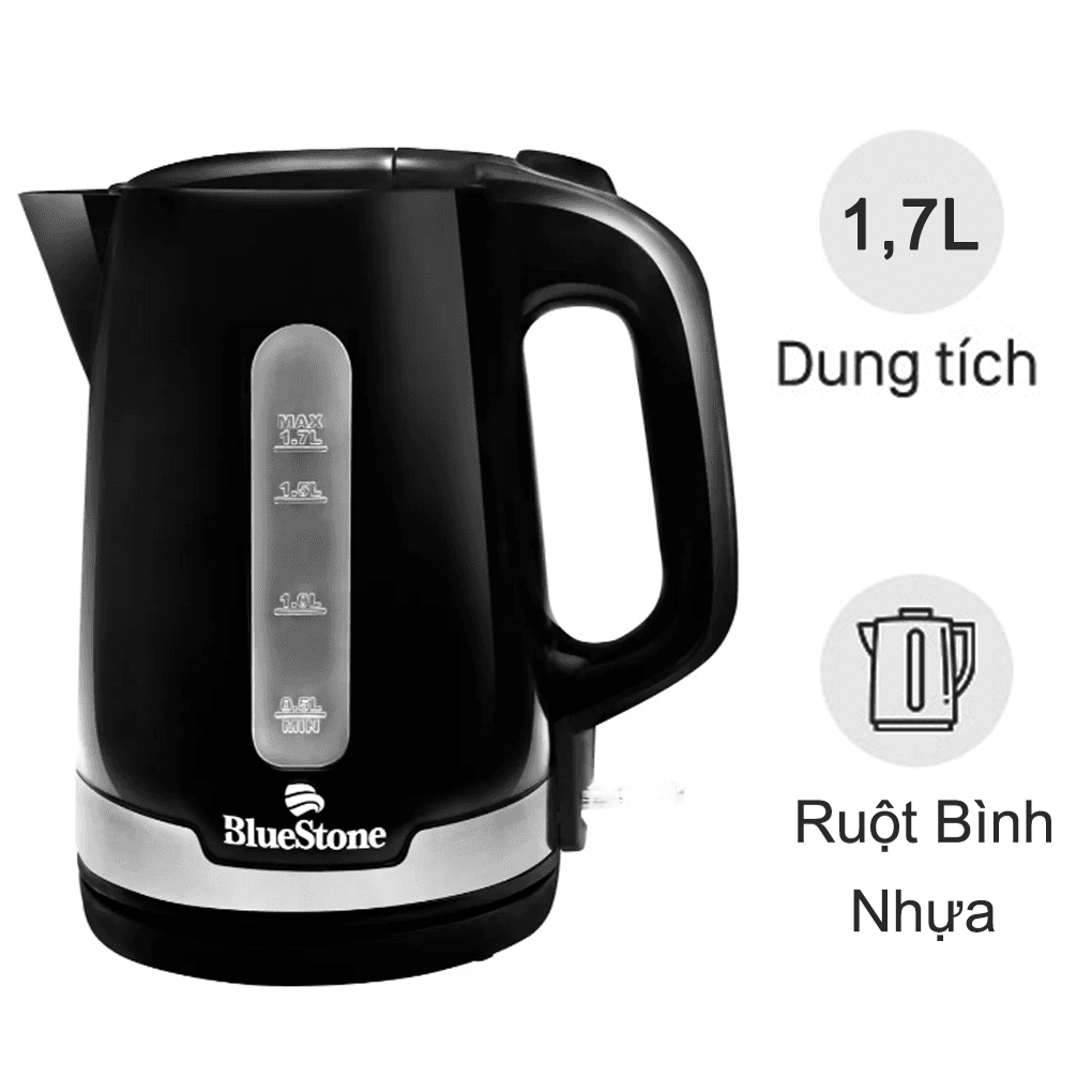 Bình đun siêu tốc 1.7 lít Bluestone KTB-3417
