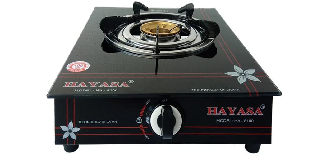 Ảnh Bếp Gas Đơn Kính Hayasa HA-8100