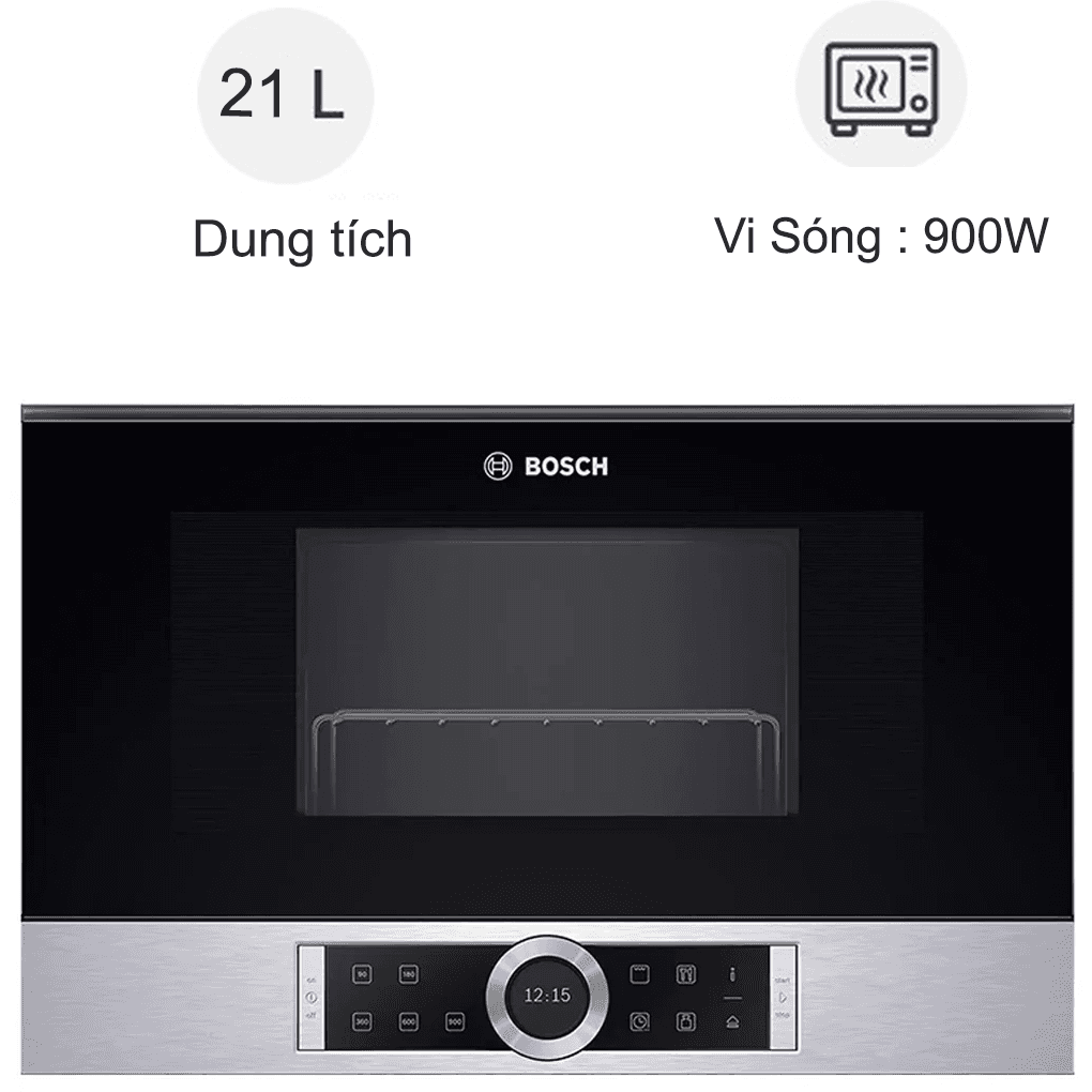 Lò Vi Sóng Bosch MHMH BFL634GS1B - Series 8 - Anh Quốc