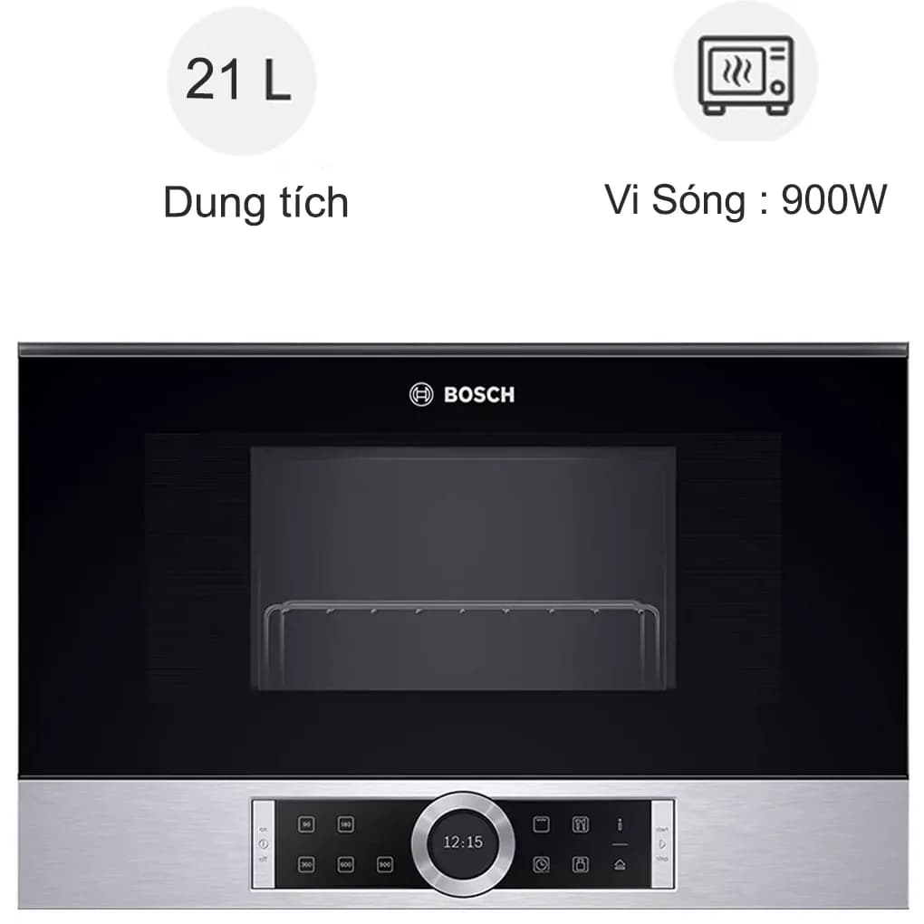 Ảnh Lò Vi Sóng Bosch MHMH BFL634GS1B - Series 8 - Anh Quốc
