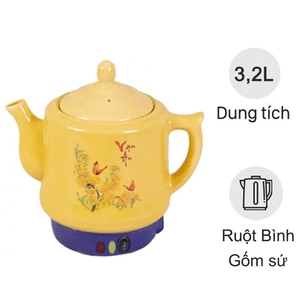 Siêu sắc thuốc 3.2 lít Vạn An VA 61-CM