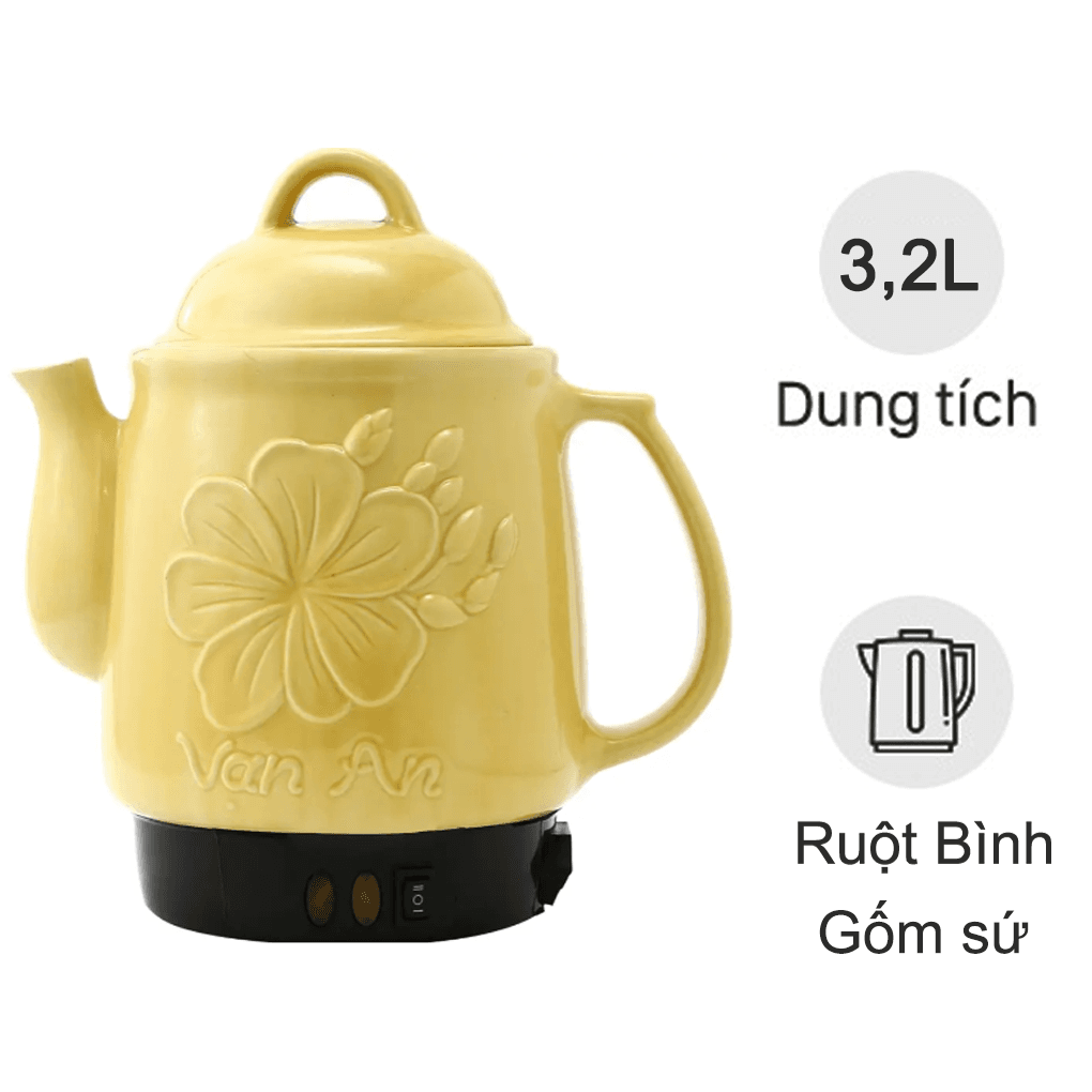 Siêu sắc thuốc 3.2 lít Vạn An VA 58-HM