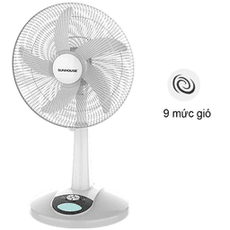Quạt sạc Sunhouse SHD7228