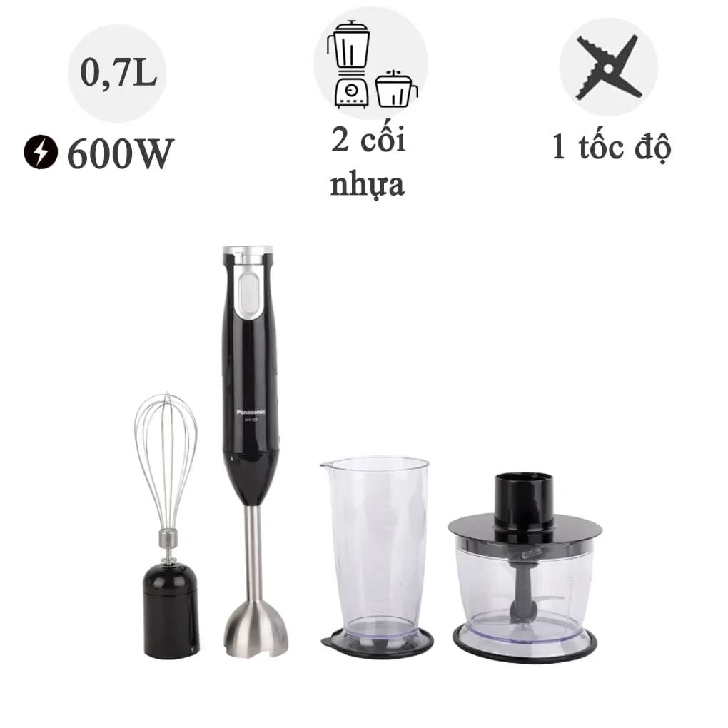 Ảnh Máy xay sinh tố cầm tay Panasonic MX-SS1BRA 600W