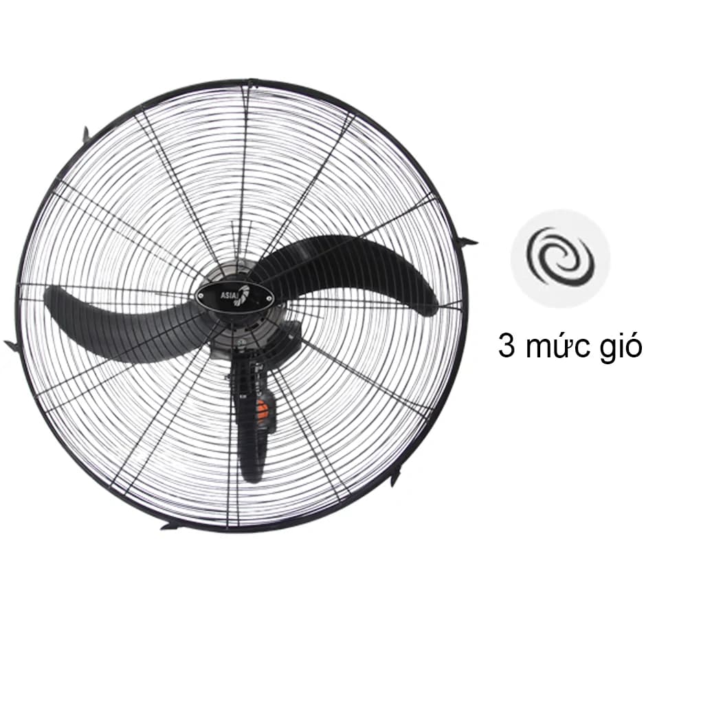 Ảnh Quạt Treo Công Nghiệp Asiavina L24001-DV0 - Đen
