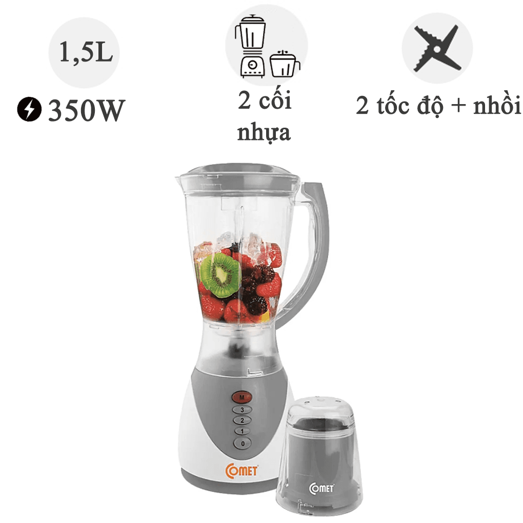 Máy xay sinh tố Comet CM9966 350W