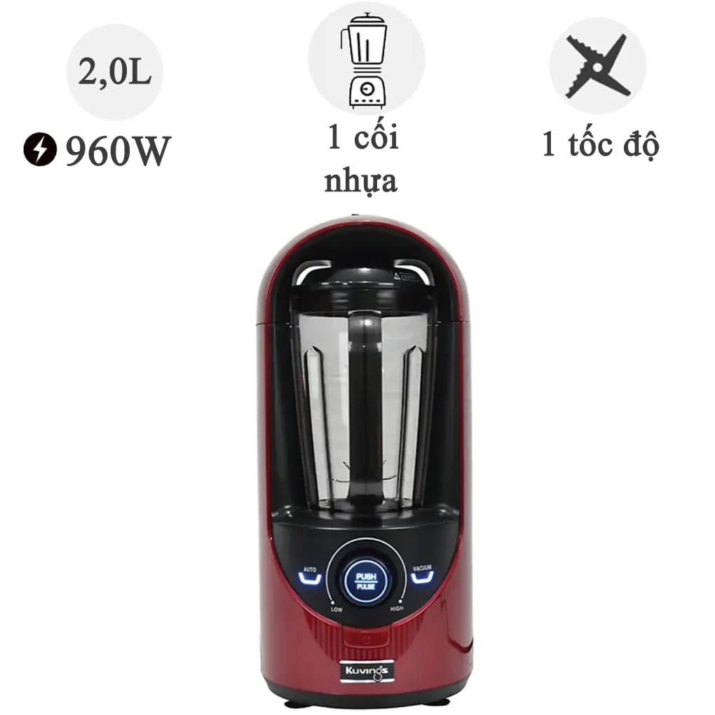 Ảnh Máy xay sinh tố chân không Kuvings KV-200 960W