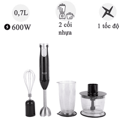 Máy xay sinh tố cầm tay Panasonic MX-SS1BRA 600W