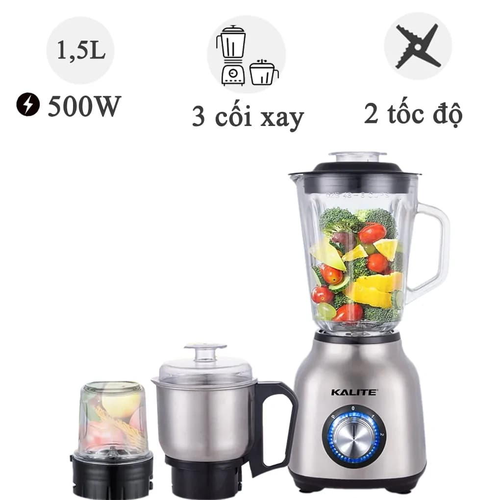 Ảnh Máy Xay Sinh Tố Kalite KLB650