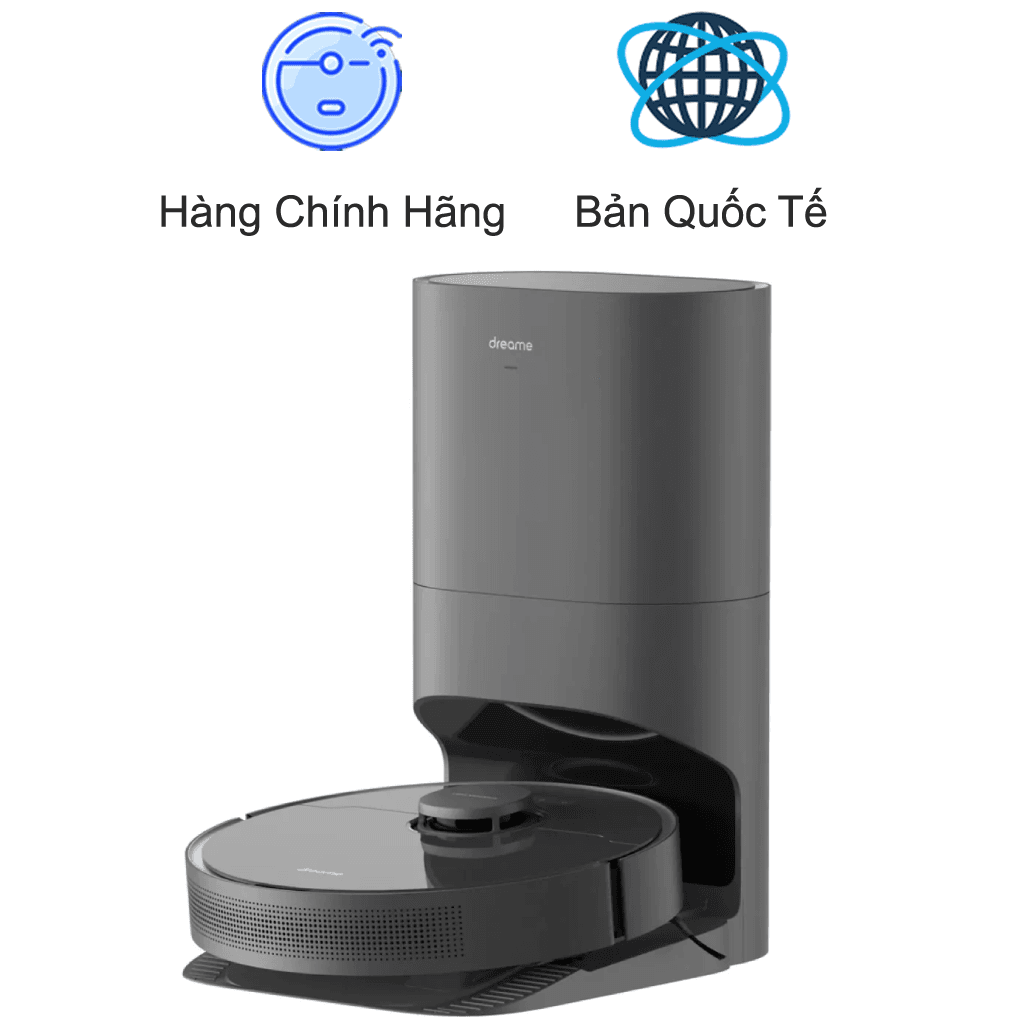 Robot Hút Bụi Lau Nhà Thông Minh, Động Cơ Gắn Liền Dreame D10S Plus