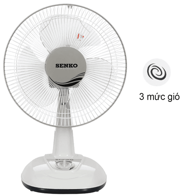 Quạt Bàn Senko B1213 - Kem Nâu