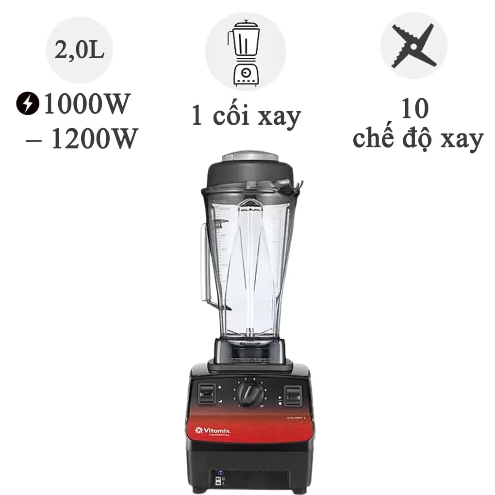 Ảnh Máy Xay Vitamix Blender Vita-Prep 3 - Mỹ