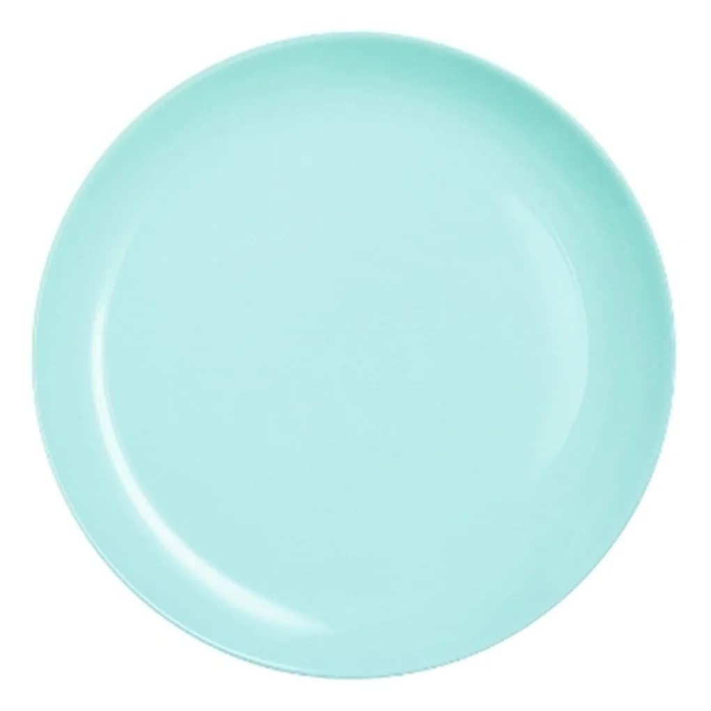 Ảnh Đĩa Thủy Tinh Luminarc Diwali Light Turquoise 25cm