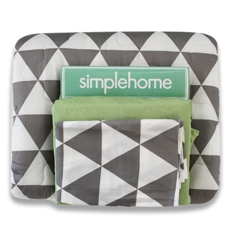 Bộ Drap Mền Gối SIMPLEHOME 1.6X2M XCR1