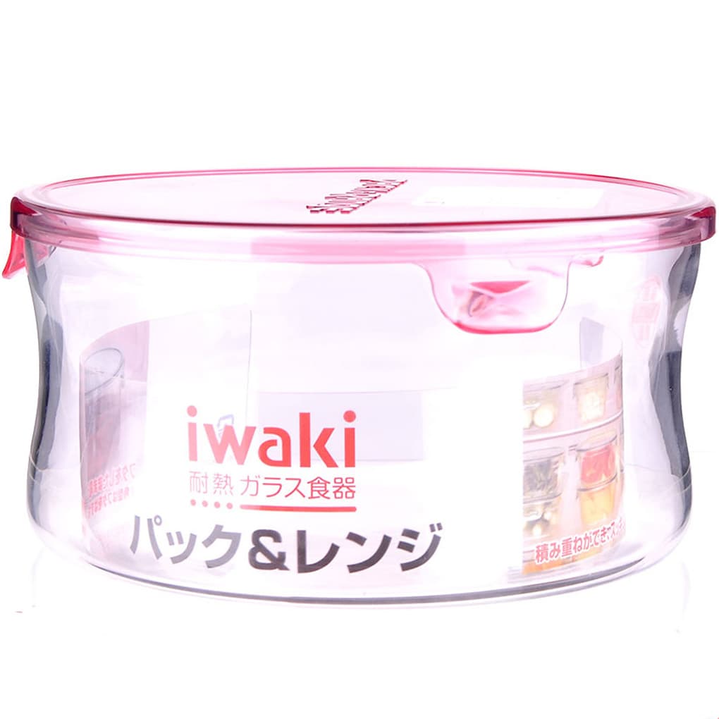Hộp Thủy Tinh Tròn IWAKI 840ML KT7402-P