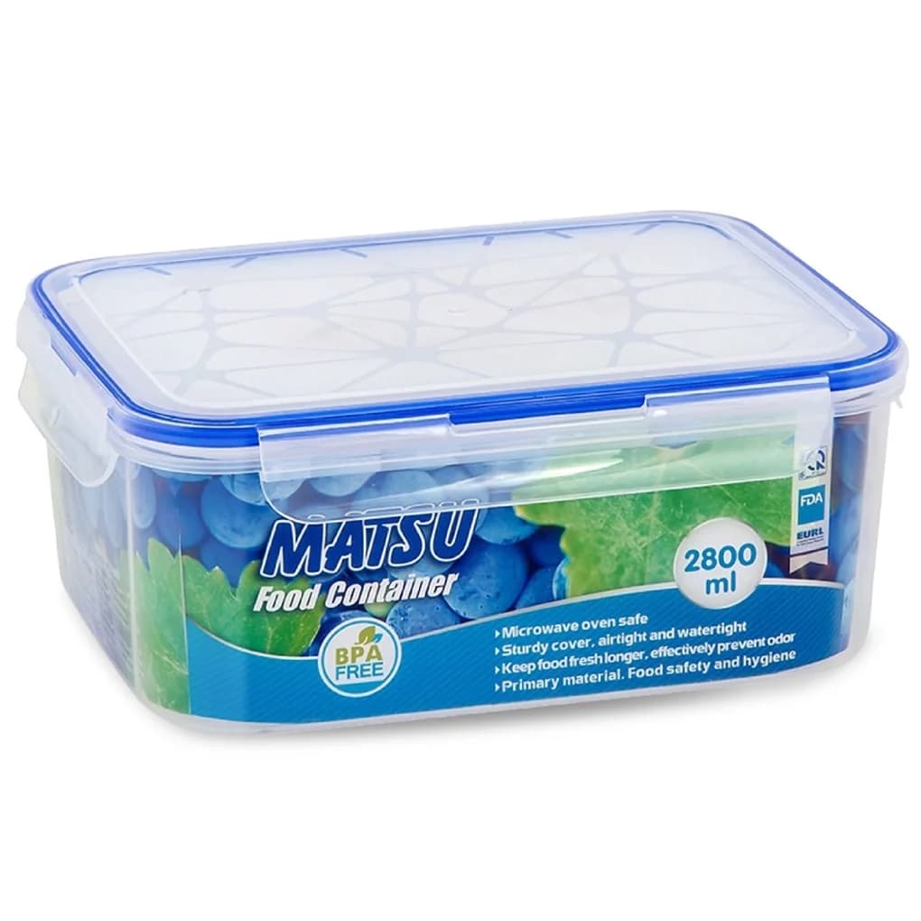 Ảnh Hộp Thực Phẩm Chữ Nhật Duy Tân 2800ml