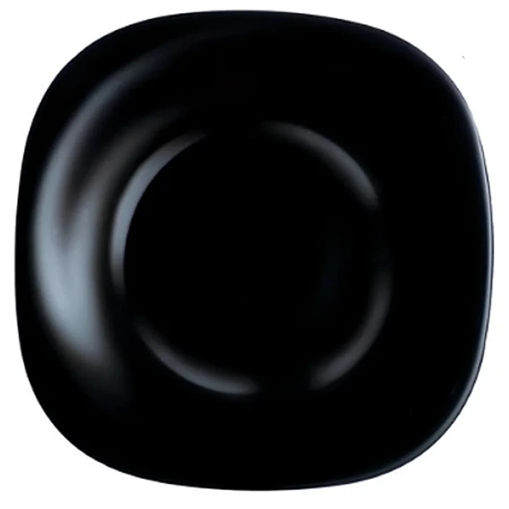 Ảnh Đĩa Sâu Thuỷ Tinh Luminarc Carine Đen 21cm
