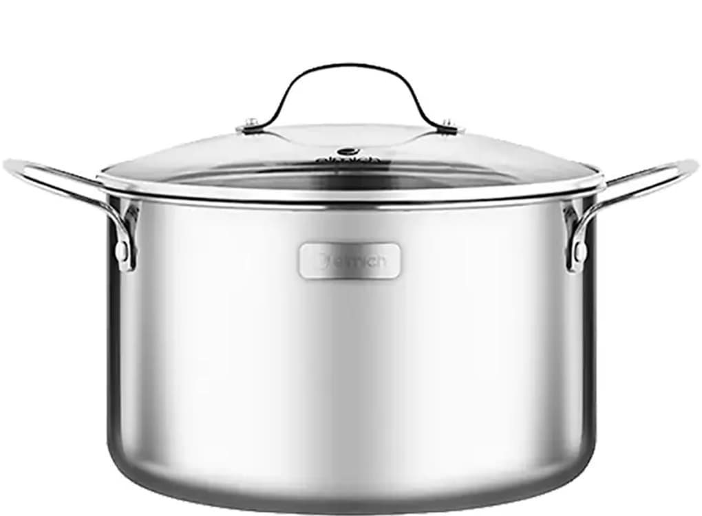 Nồi inox cao cấp 3 lớp đáy liền Elmich Tri-Max 28 cm