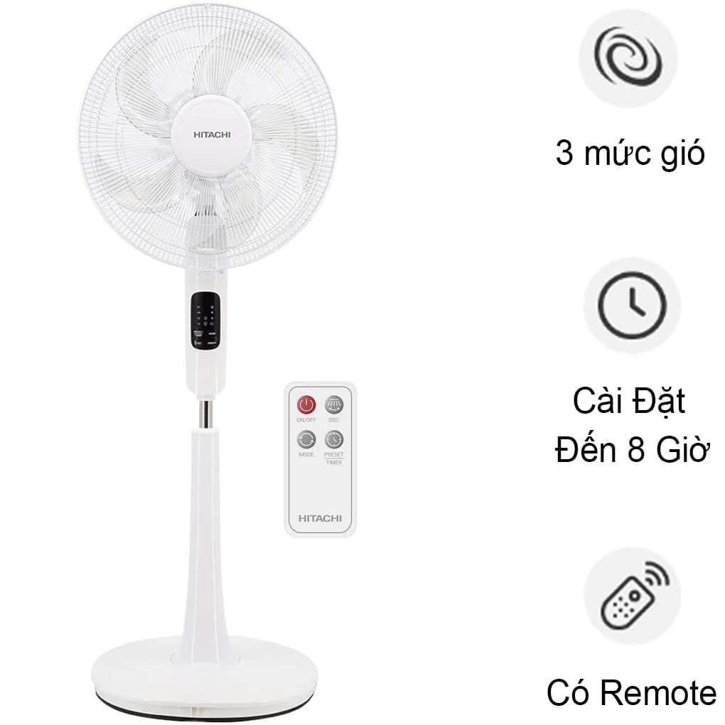 Ảnh Quạt Đứng Hitachi LF-A6RCWN
