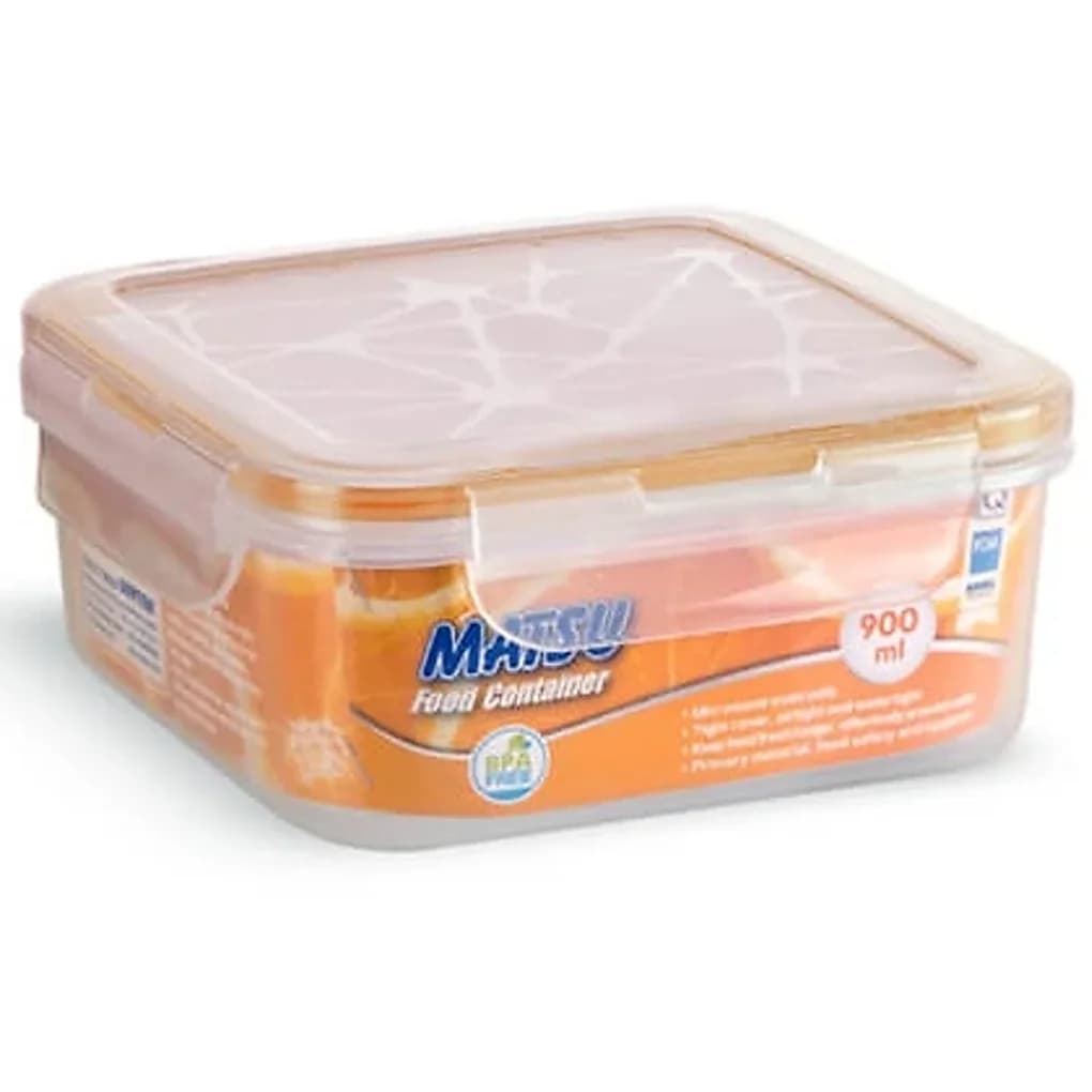 Ảnh Hộp Thực Phẩm Vuông Matsu Duy Tân 900ml
