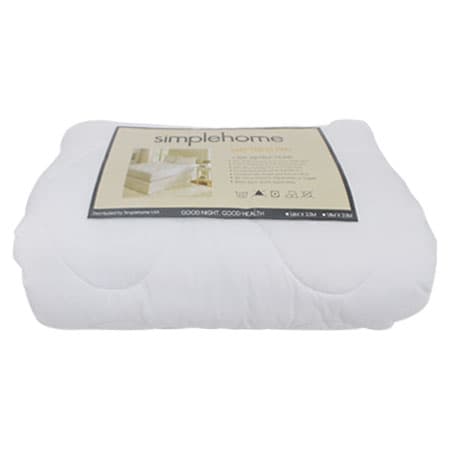 Bảo Vệ Nệm SIMPLEHOME Trắng Trơn 1.8X2M