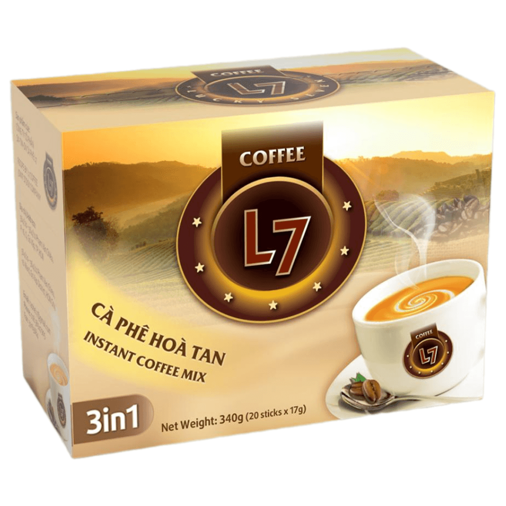Cà Phê Hòa Tan L7 3in1 - Loại Hộp 340g