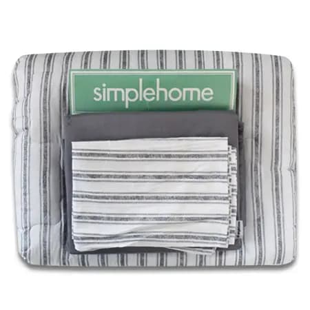 Ảnh Bộ Drap Mền Gối SIMPLEHOME 180 X 200CM XS2
