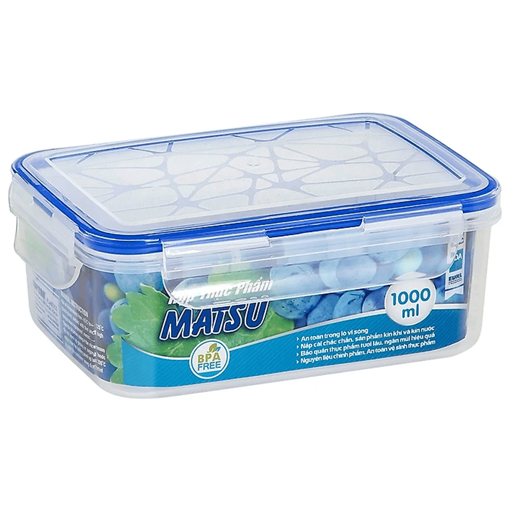 Hộp Thực Phẩm Chủ Nhật Matsu 1000ml - Duy Tân