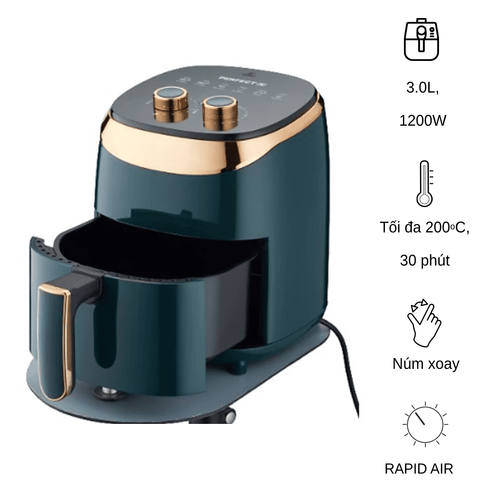 Nồi Chiên Không Dầu Perfect PF-G03