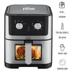 Nồi Chiên Không Dầu Ferroli FAF6.0M