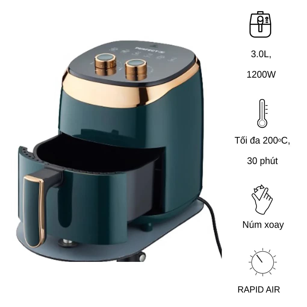 Ảnh Nồi Chiên Không Dầu Perfect PF-G03