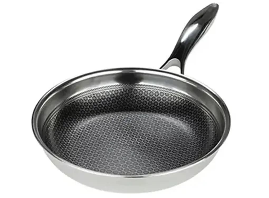 Ảnh Chảo Noon Song inox 3 lớp đáy từ chống dính 2 mặt Kimscook 20 cm