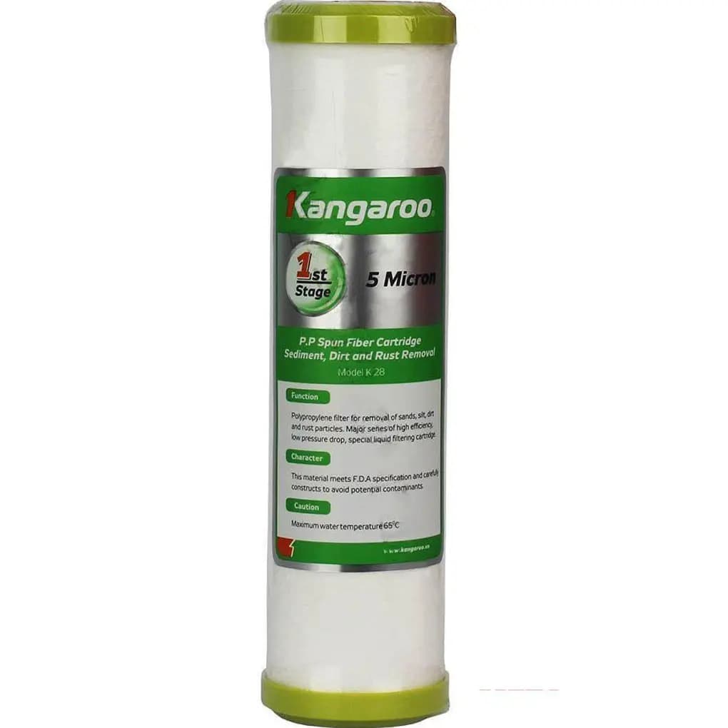Ảnh Lõi lọc nước Kangaroo K 28 (Lõi Số 1)