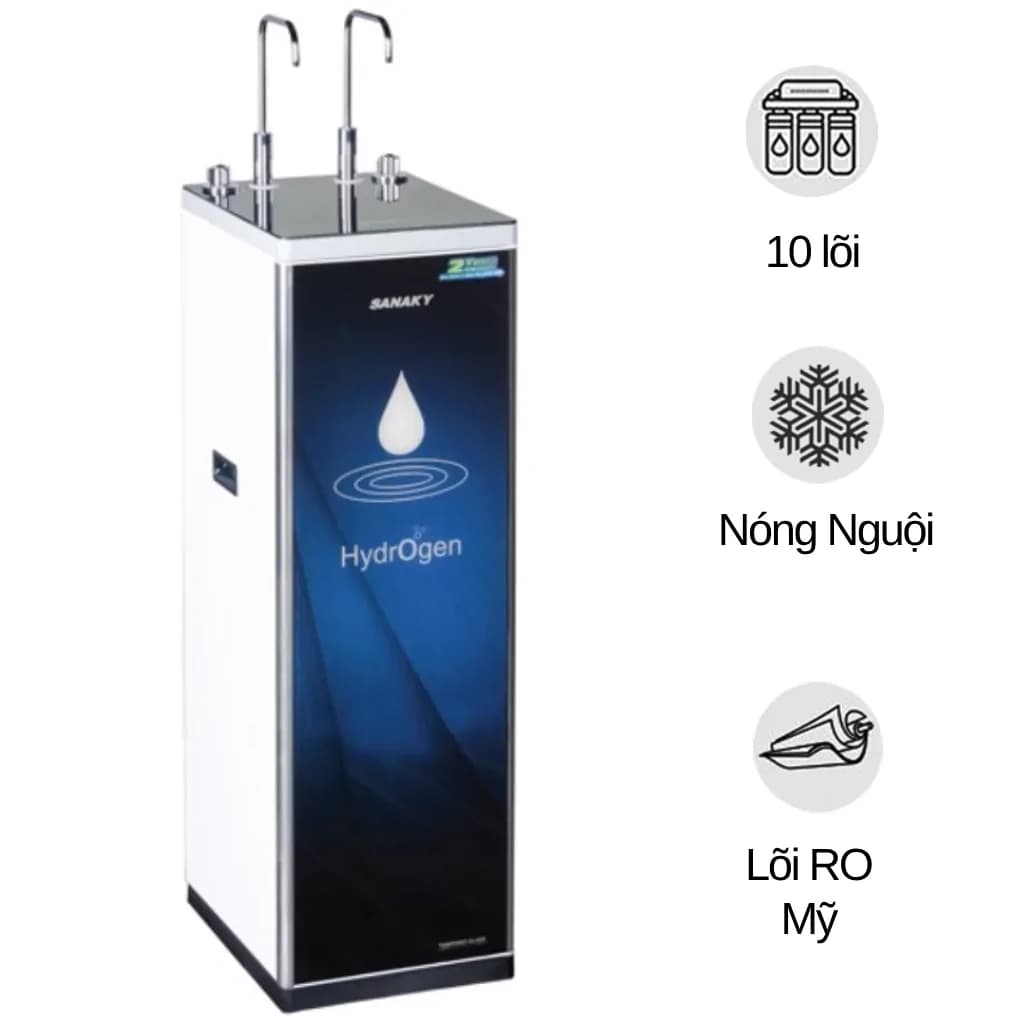 Ảnh Máy Lọc Nước Nóng Nguội Sanaky VH-4102VD 10 Lõi