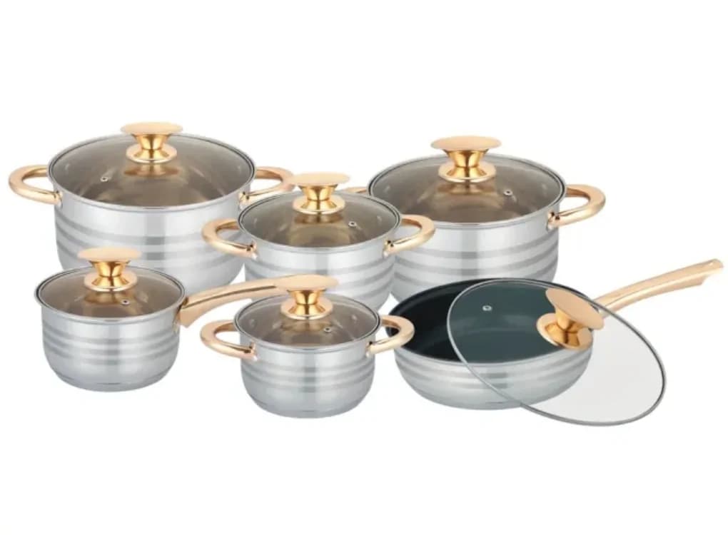 Ảnh Bộ Nồi Chảo 6 Món ENGEIBEPG EB-8013