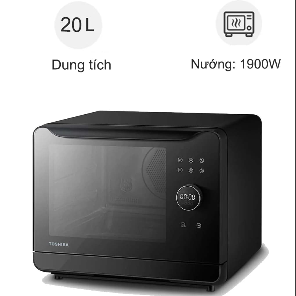 Ảnh Lò Chiên Hấp Toshiba MS3-STQ20SE(BK) 20 Lít