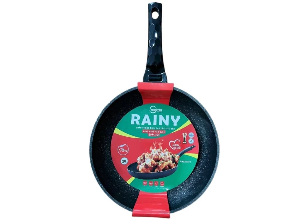 Ảnh Chảo Đúc Đáy Từ 24cm Rainy Diamond RNDT24TT