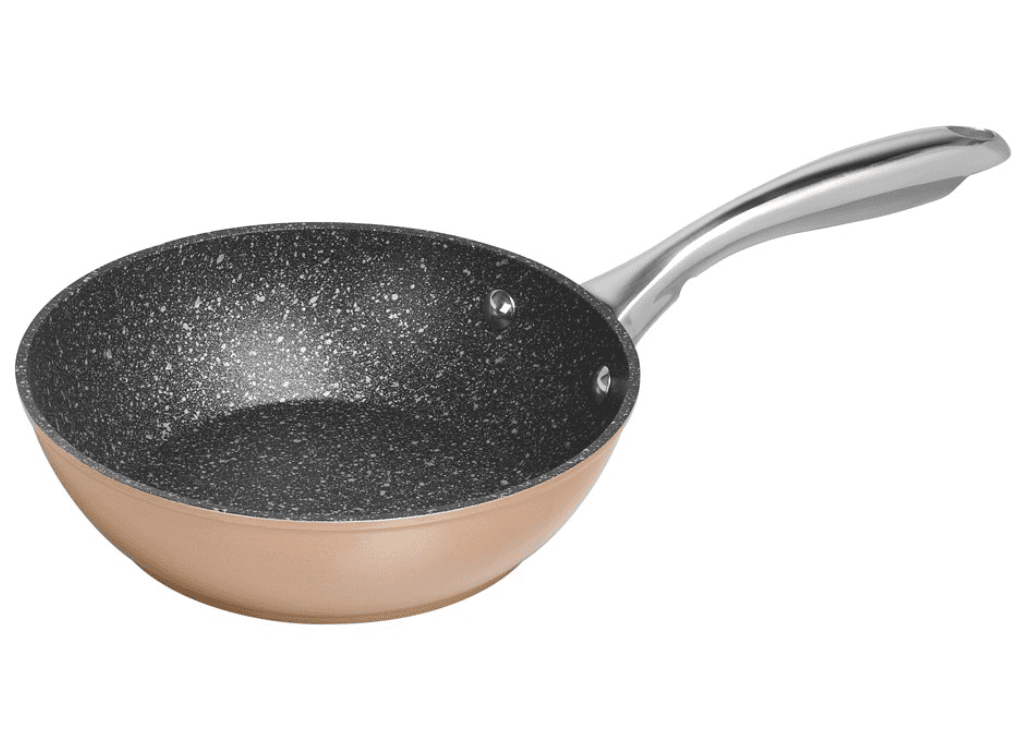 Chảo Vân Đá Hoa Cương Greencook 24cm GCP08-24IH