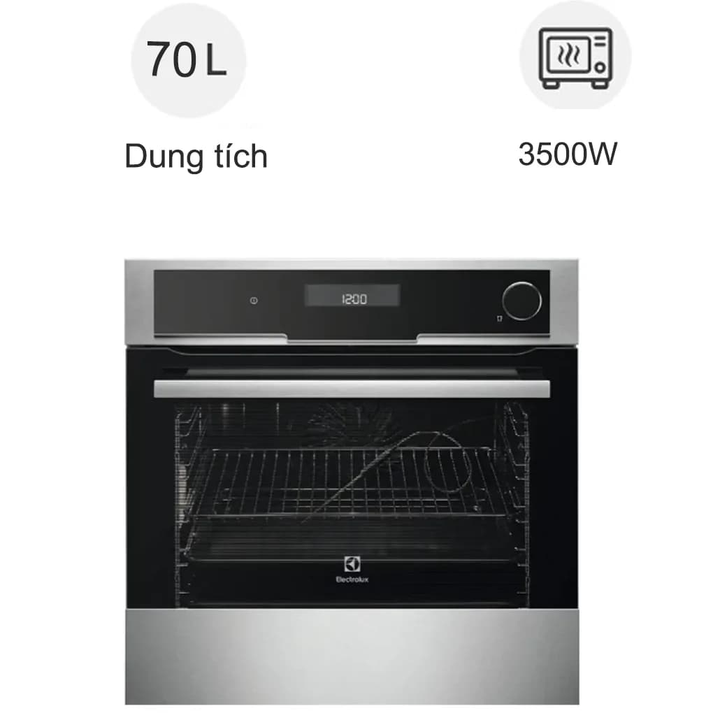 Ảnh Lò nướng âm tủ Electrolux EOB8857AAX 70 lít
