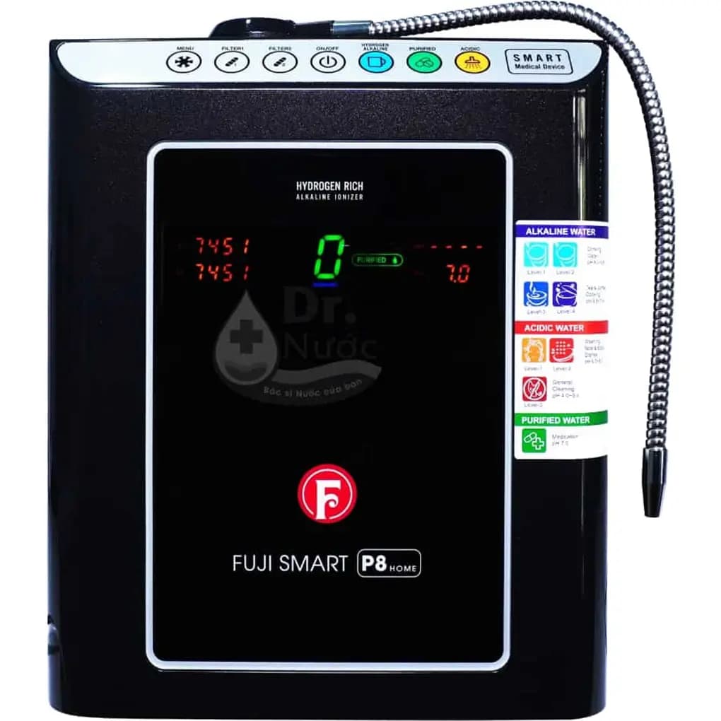 Ảnh Máy lọc nước Ion Kiềm Fuji Smart P8 Home