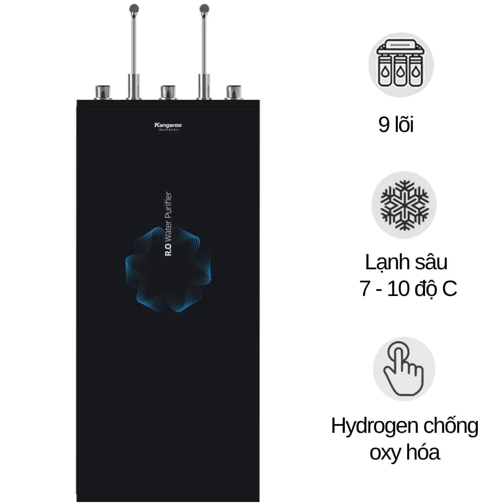 Ảnh Máy Lọc Nước Kangaroo Hydrogen Nóng Lạnh Block KG100HI